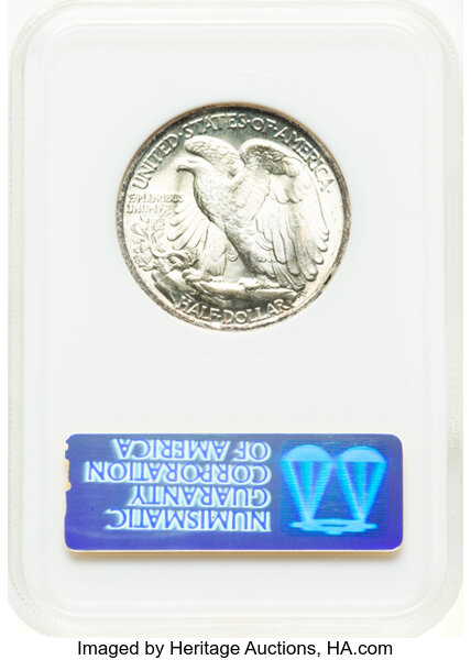 image for: 1947 50c NGC MS65