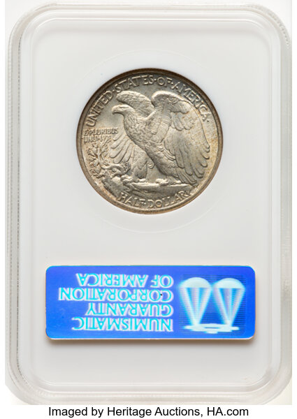 image for: 1939 50c NGC MS65