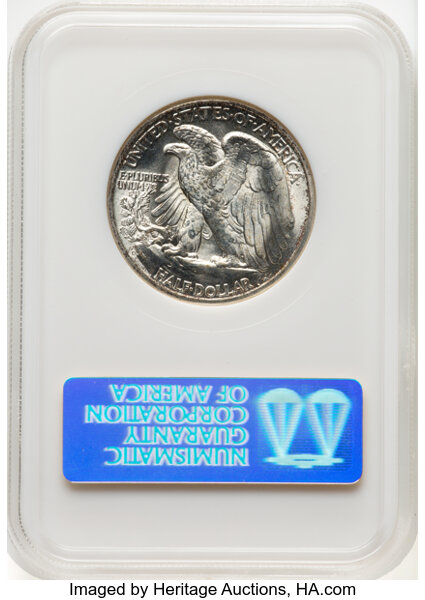 image for: 1939-D 50c NGC MS65