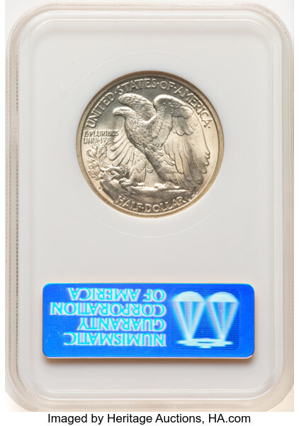 image for: 1939-S 50c NGC MS65