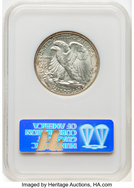 image for: 1943-D 50c NGC MS65