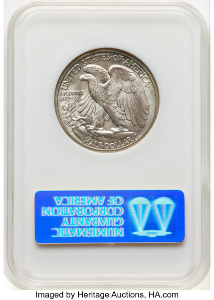 image for: 1944-D 50c NGC MS65