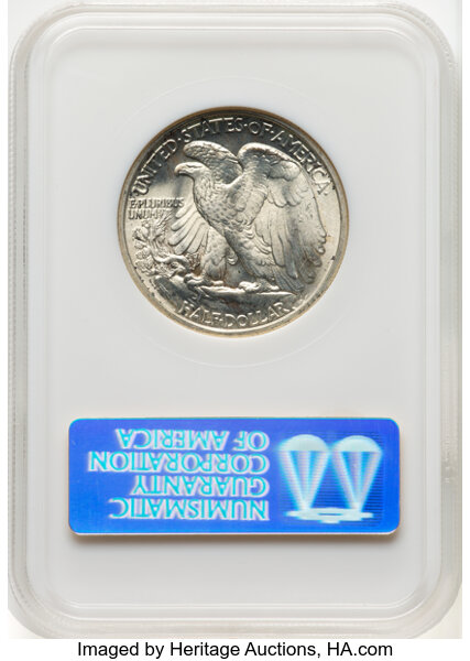 image for: 1937 50c NGC MS64