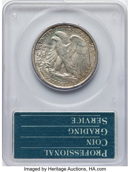 image for: 1939 50c PCGS MS65