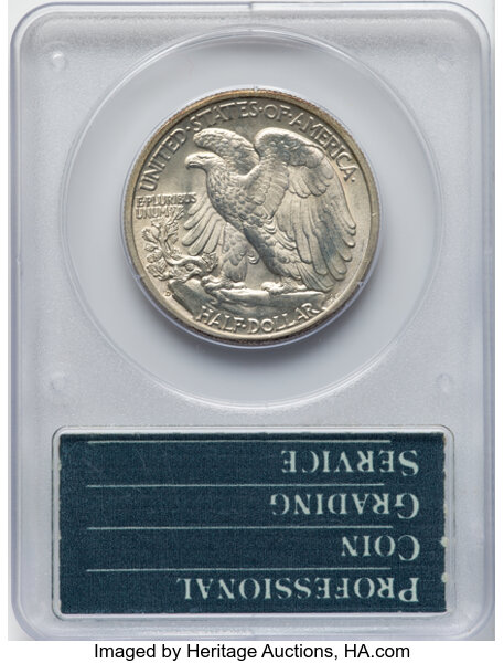 image for: 1941-D 50c PCGS MS65