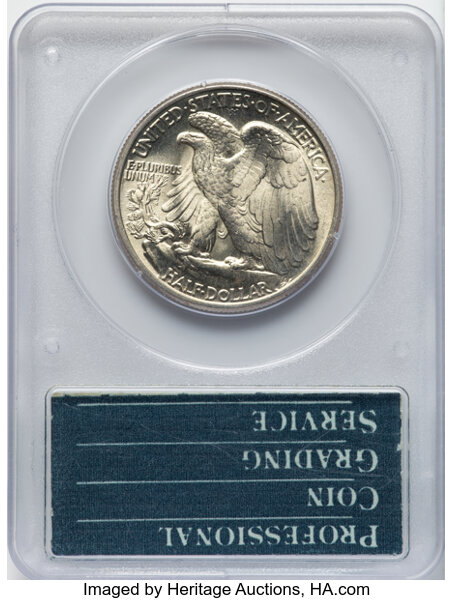 image for: 1944 50c PCGS MS65
