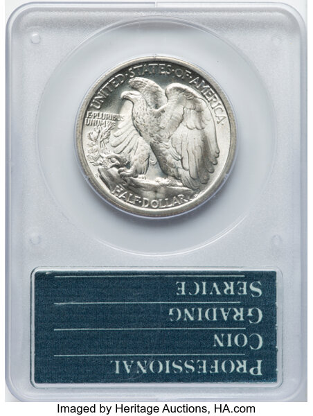 image for: 1946-S 50c PCGS MS65
