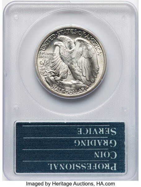 image for: 1946-S 50c PCGS MS65