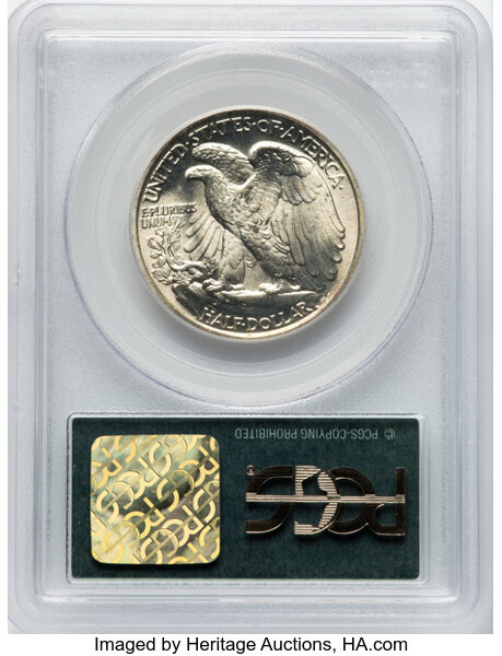 image for: 1939 50c PCGS MS65