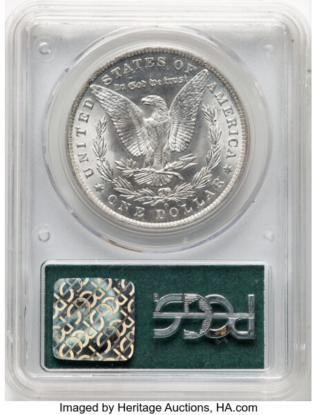 image for: 1884-O $1  PCGS MS66