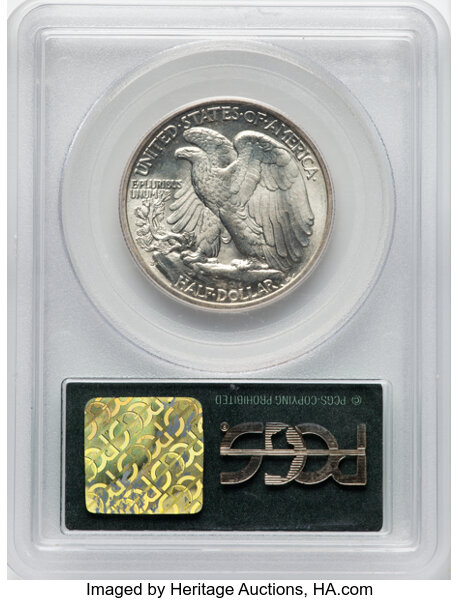 image for: 1940-S 50c PCGS MS65