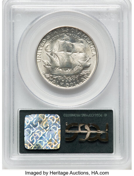 image for: 1935 Hudson 50c PCGS MS65