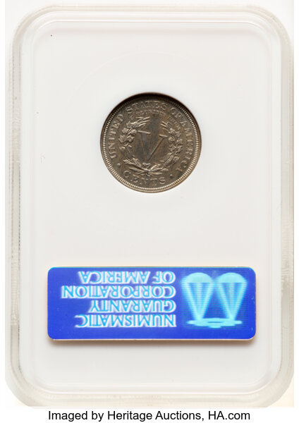 image for: 1906 5c NGC PR65