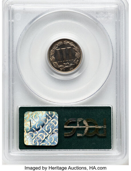 image for: 1880 3cN PCGS PR65