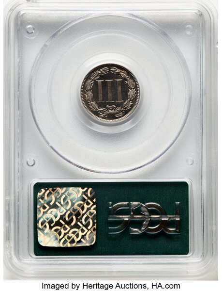 image for: 1884 3cN PCGS PR65