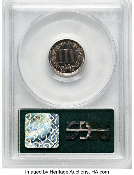 image for: 1881 3cN PCGS PR65