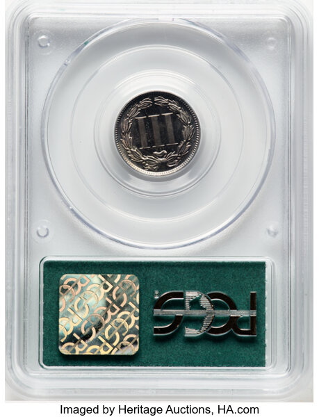 image for: 1889 3cN PCGS PR66