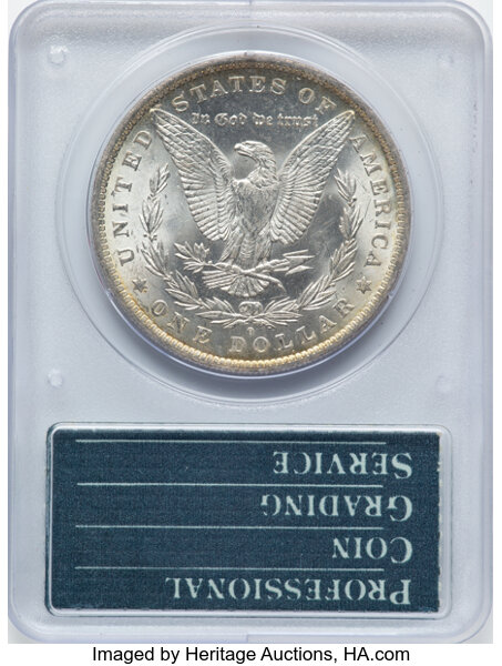 image for: 1884-O $1  PCGS MS64