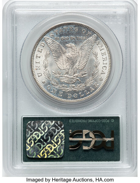 image for: 1885 $1  PCGS MS65