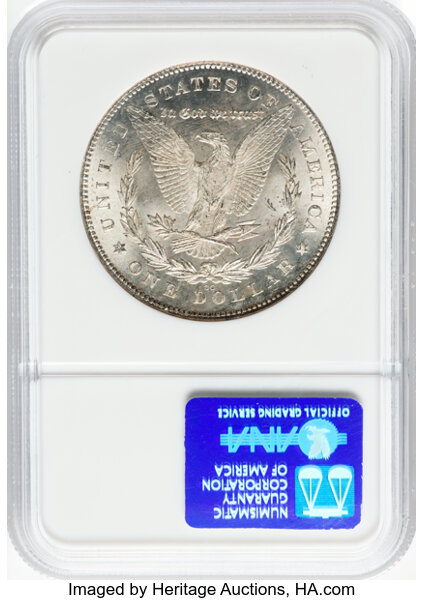image for: 1880/79-CC Reverse of 1878, VAM-4 $1  NGC MS64