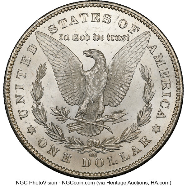 thumbnail for: 1878-CC $1  NGC MS64+