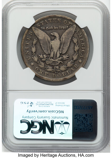 image for: 1890-CC $1  NGC VG10