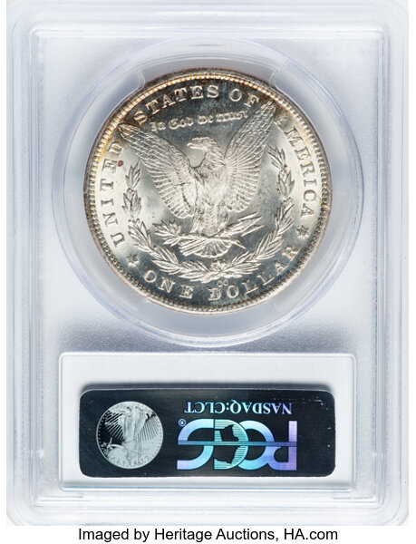 thumbnail for: 1881-CC $1  PCGS/CAC MS64+ CAC