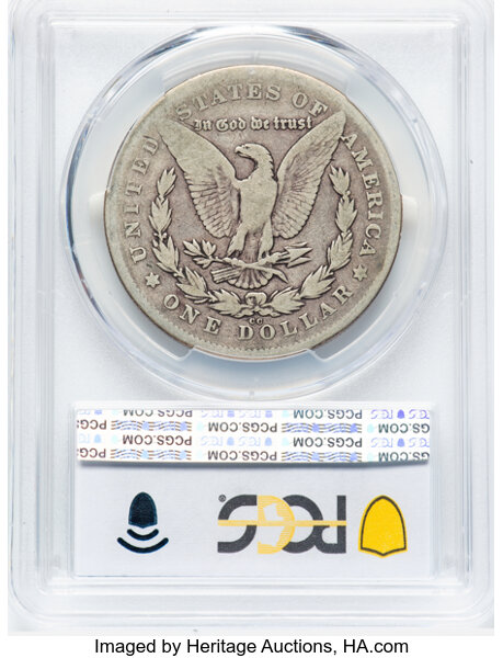 image for: 1878-CC $1  PCGS G6