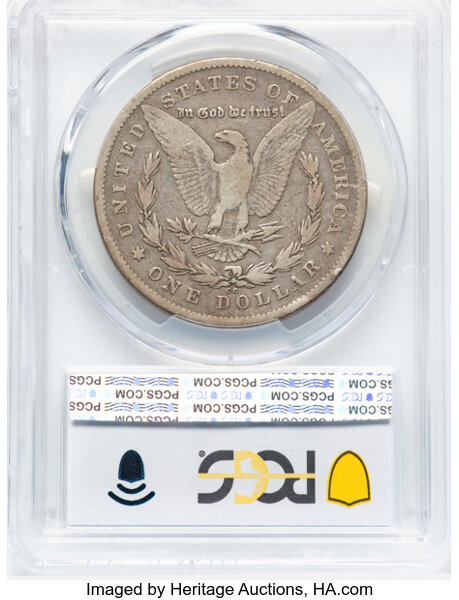 thumbnail for: 1878-CC $1  PCGS F12