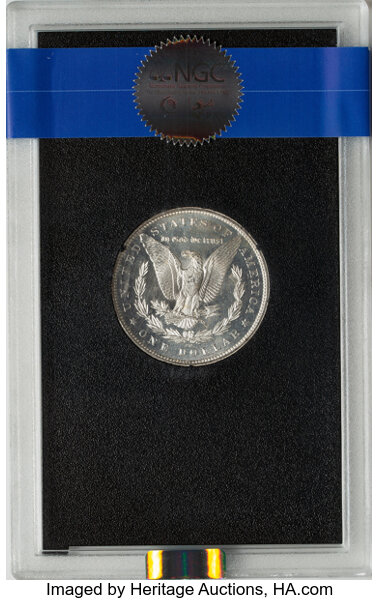 image for: 1883-CC GSA Hoard, Hard package $1  NGC MS63 PL