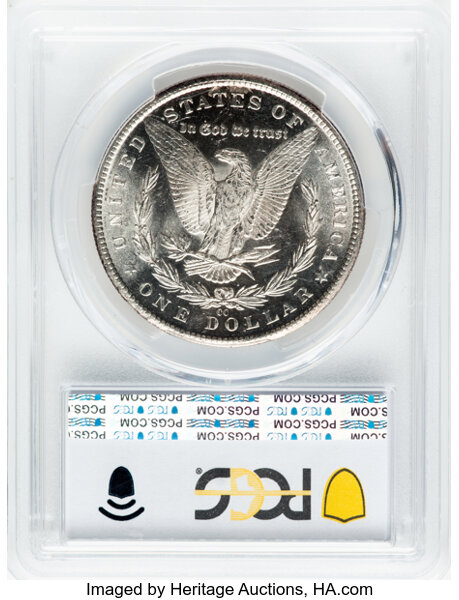 image for: 1884-CC $1  PCGS MS64