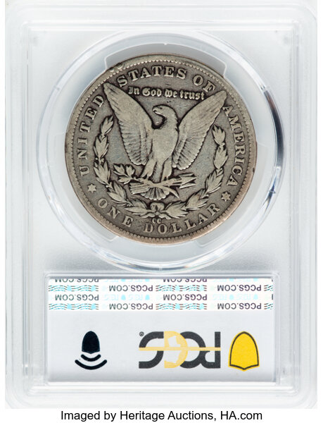 image for: 1891-CC $1  PCGS VG8