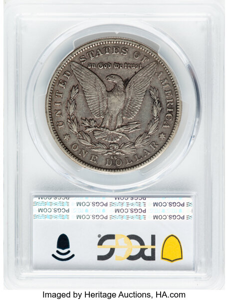 thumbnail for: 1890-CC $1  PCGS VF35