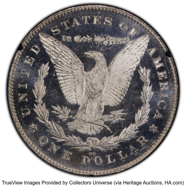 image for: 1880/79-CC Reverse of 1878, VAM-4 $1  PCGS MS63
