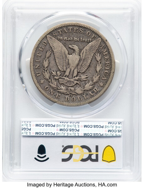 image for: 1883-CC $1  PCGS F12