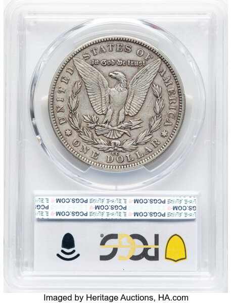 image for: 1890-CC $1  PCGS VF35