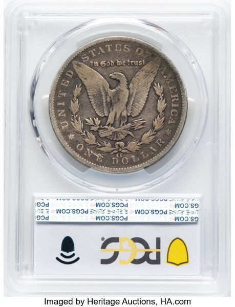 image for: 1891-CC $1  PCGS VG10