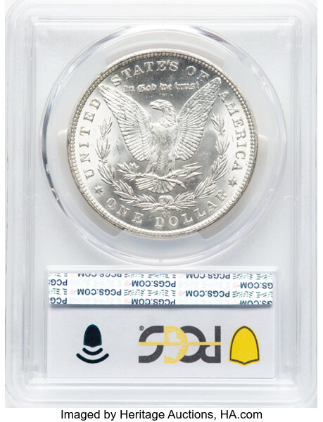 image for: 1882-CC $1  PCGS MS64