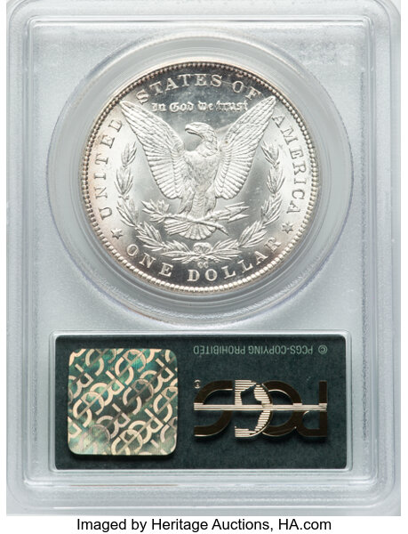 image for: 1885-CC $1  PCGS MS65 CAC