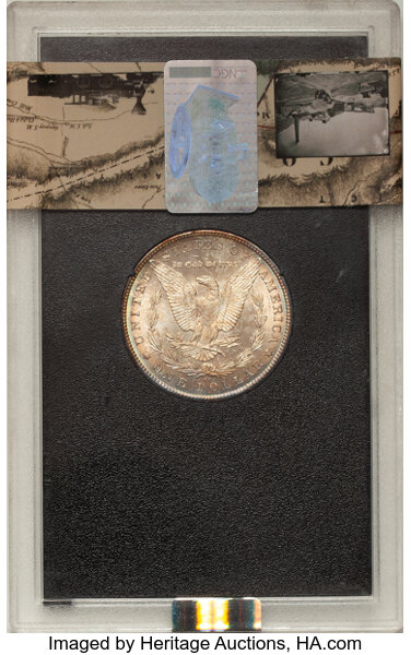 image for: 1883-CC GSA Hoard, Hard package $1  NGC MS63