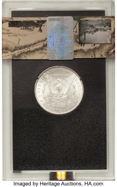 image for: 1882-CC GSA Hoard, Hard package $1  NGC MS63