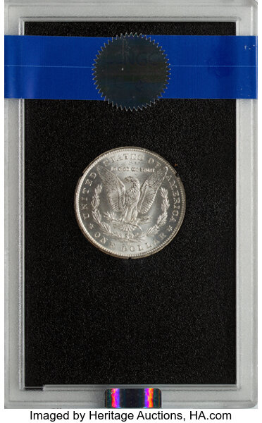 image for: 1883-CC GSA Hoard, Hard package $1  NGC MS66