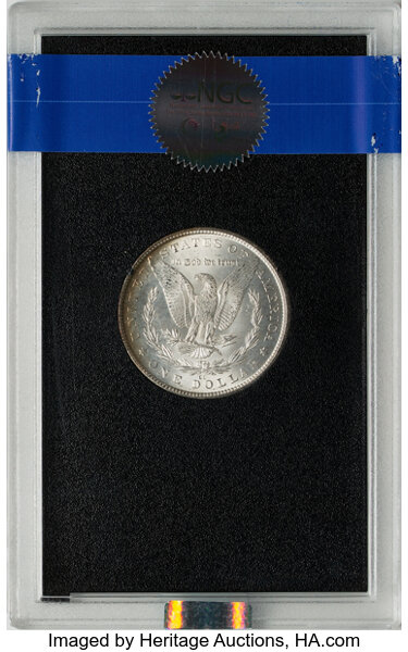 image for: 1884-CC GSA Hoard, Hard package $1  NGC MS64