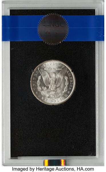 image for: 1883-CC GSA Hoard, Hard package $1  NGC MS64