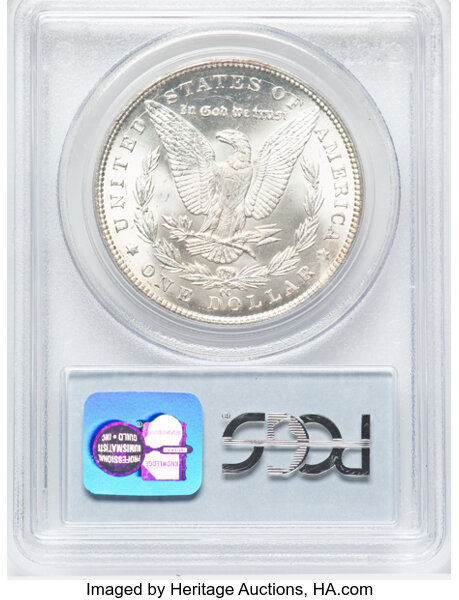 image for: 1885-CC $1  PCGS MS65