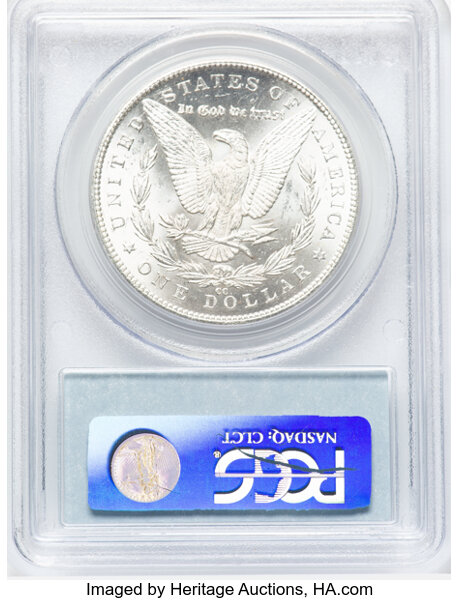 image for: 1884-CC $1  PCGS MS66