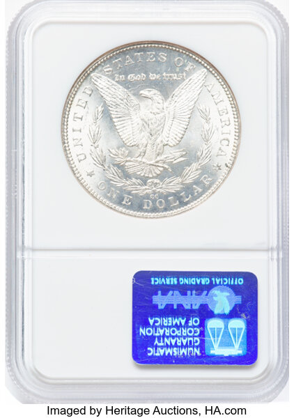 image for: 1884-CC $1  NGC MS64