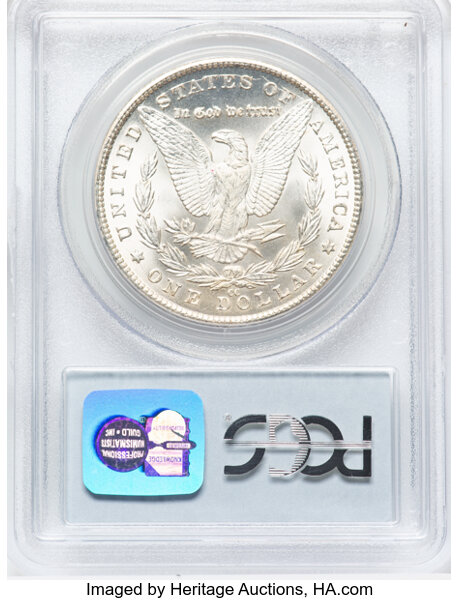 image for: 1881-CC $1  PCGS MS64