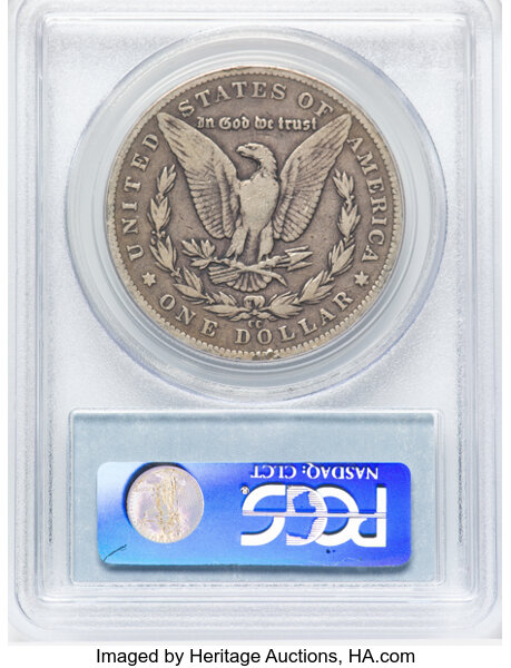 thumbnail for: 1889-CC $1  PCGS F12