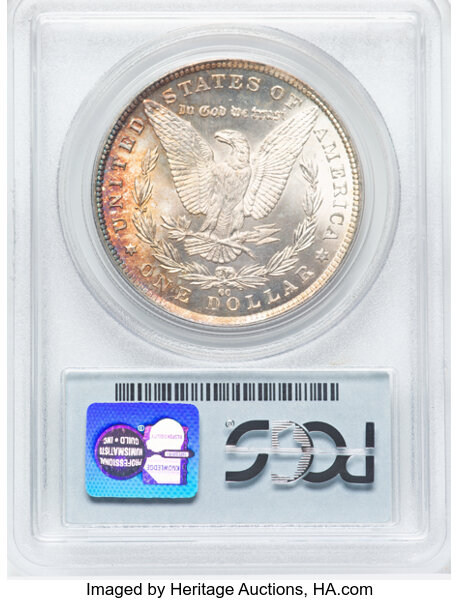 image for: 1882-CC $1  PCGS MS63